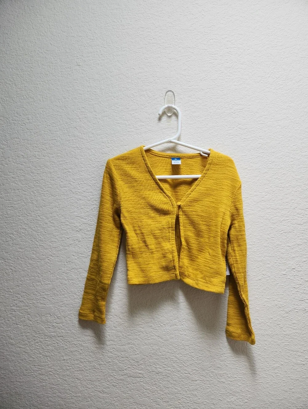Old Navy Girls Buttoned Open Front Cardigan Gilded Age XSmall